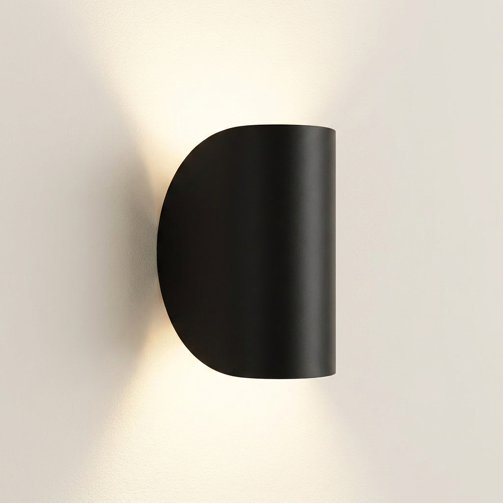 Wall Sconce — Black hero