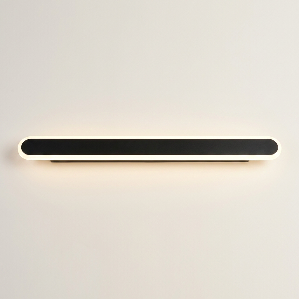 Aluminium Wall Light — Black hero