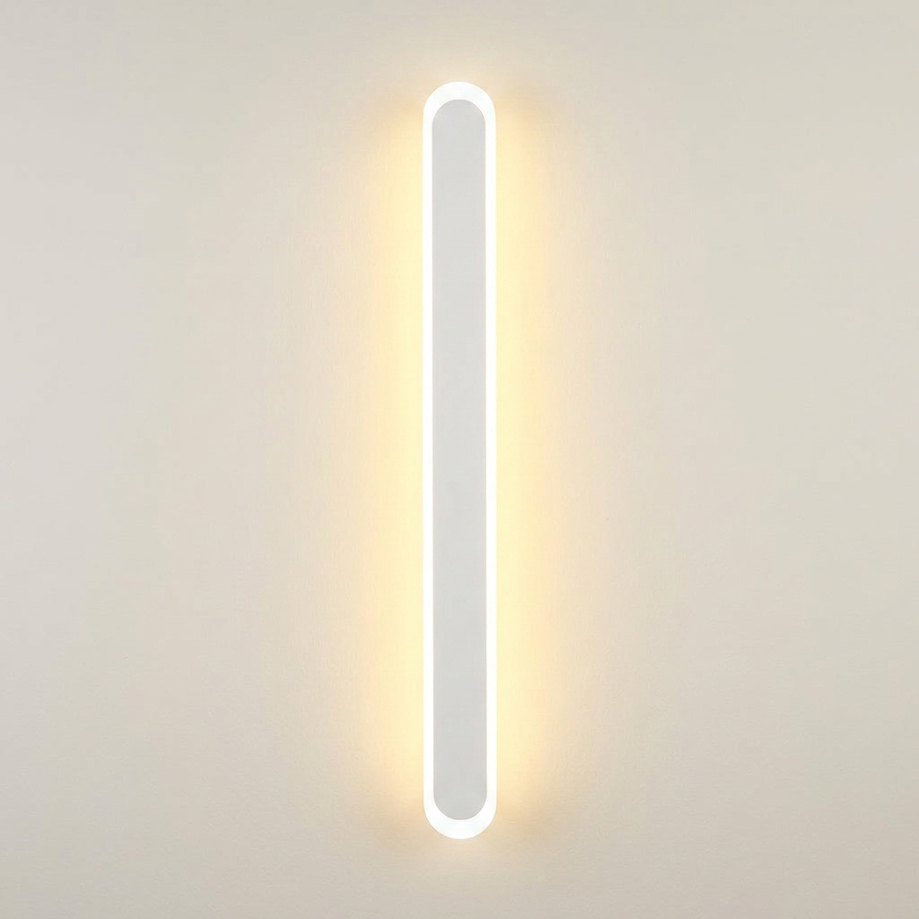 Aluminium Wall Light — White hero