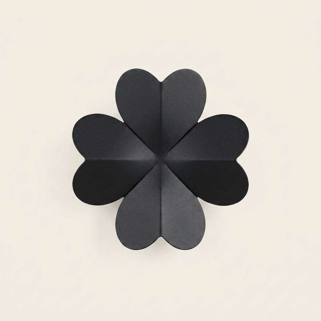 Silhouette Wall Light — Four-leaf clover hero