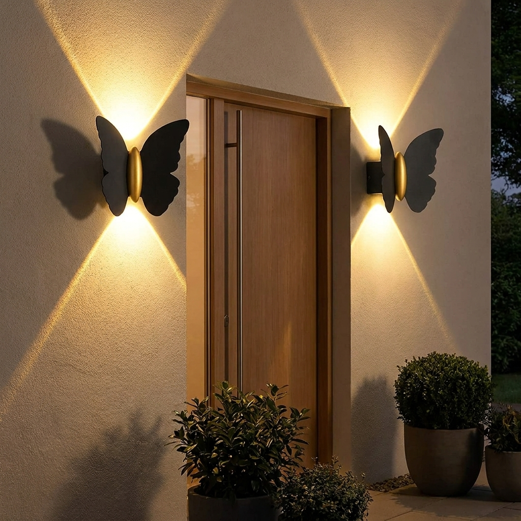 Silhouette Wall Light — in-use