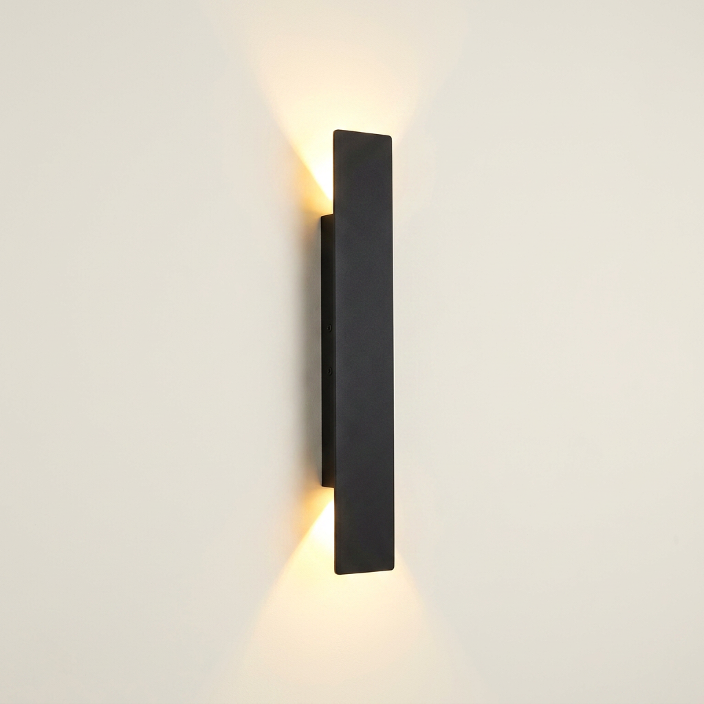 RainGuard Wall Light — Black hero