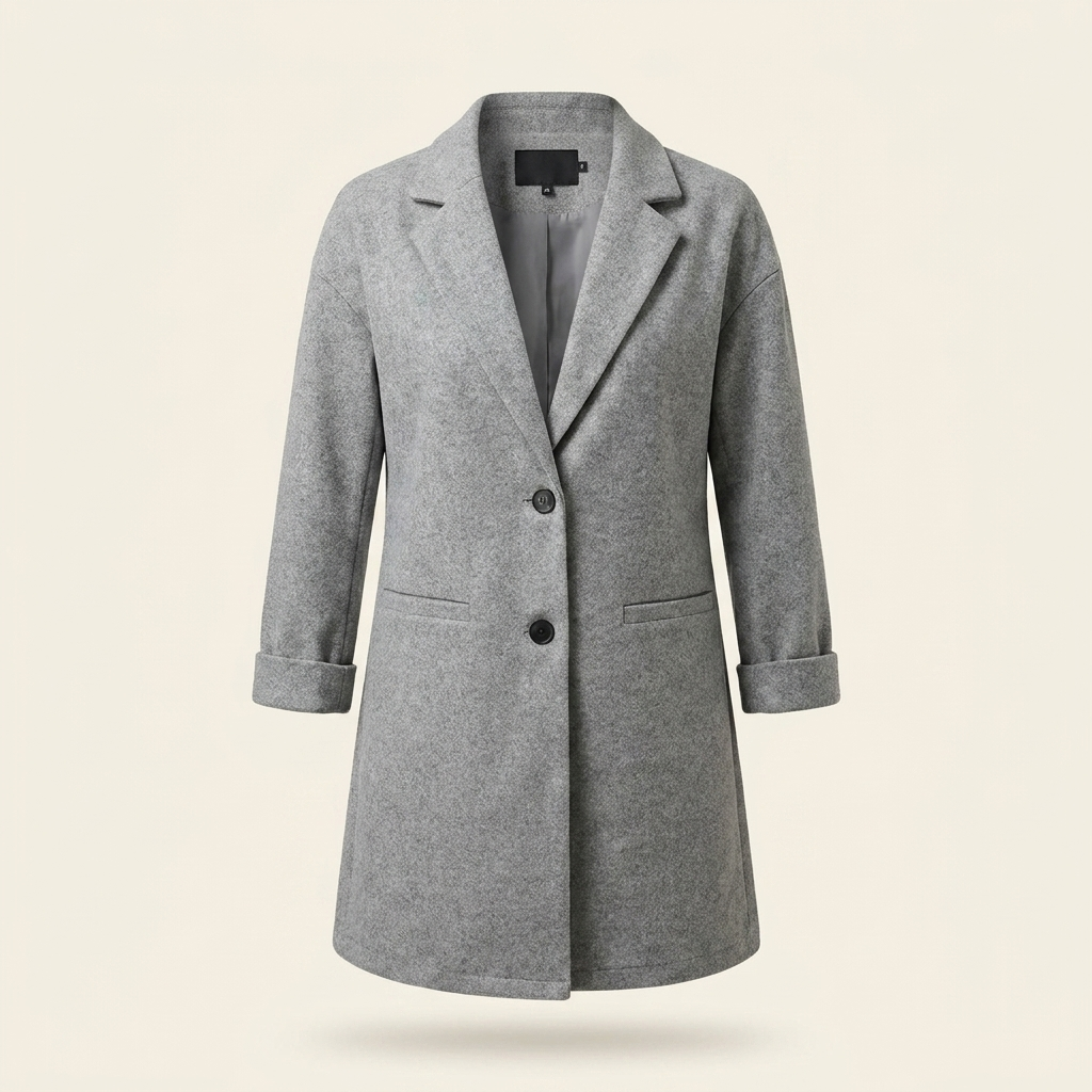 Kinumoti Slim Blazer — Gray
