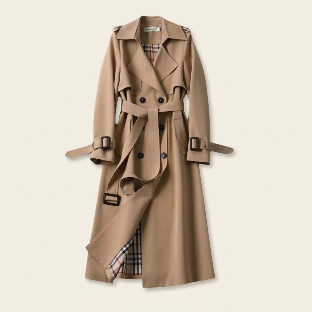 Kinumoti Chic Trench — Beige
