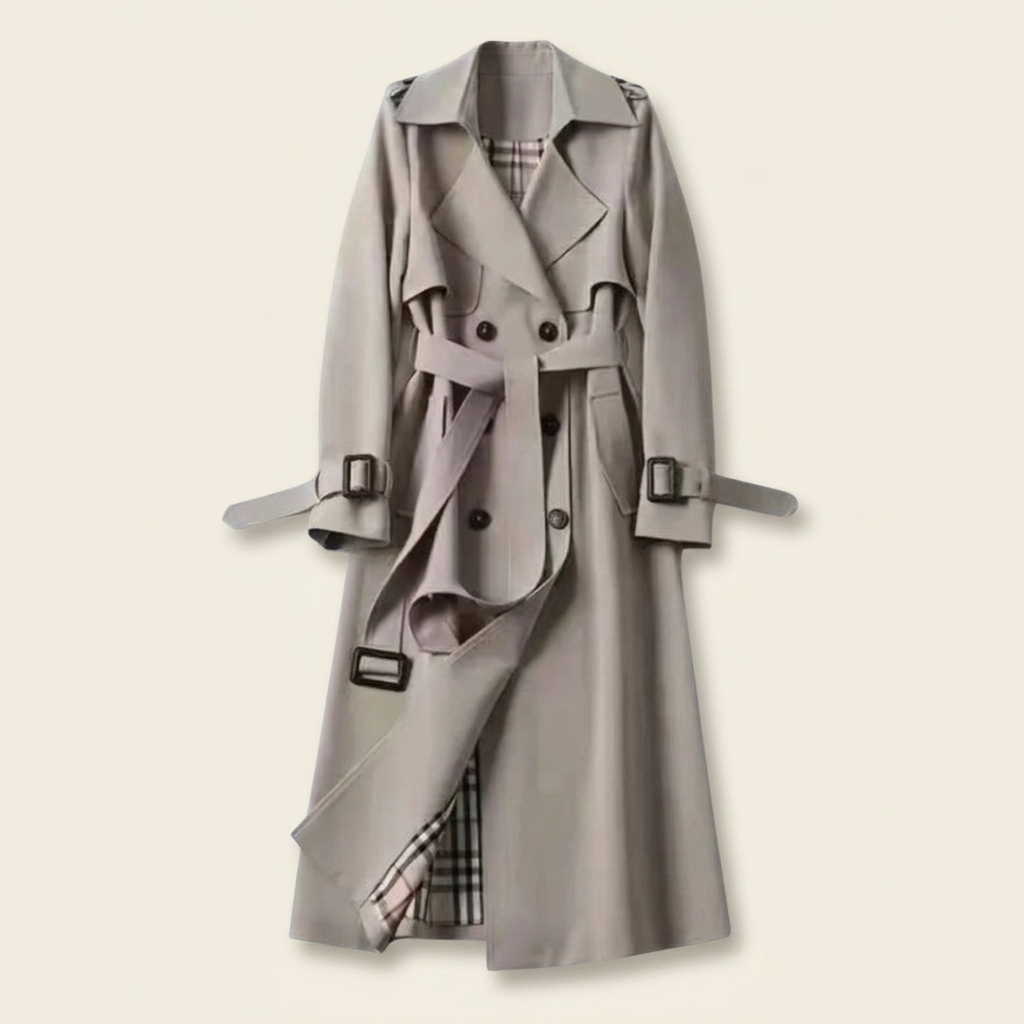 Kinumoti Chic Trench — Gray