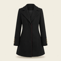 Kinumoti Prestige Wool Coat — Black