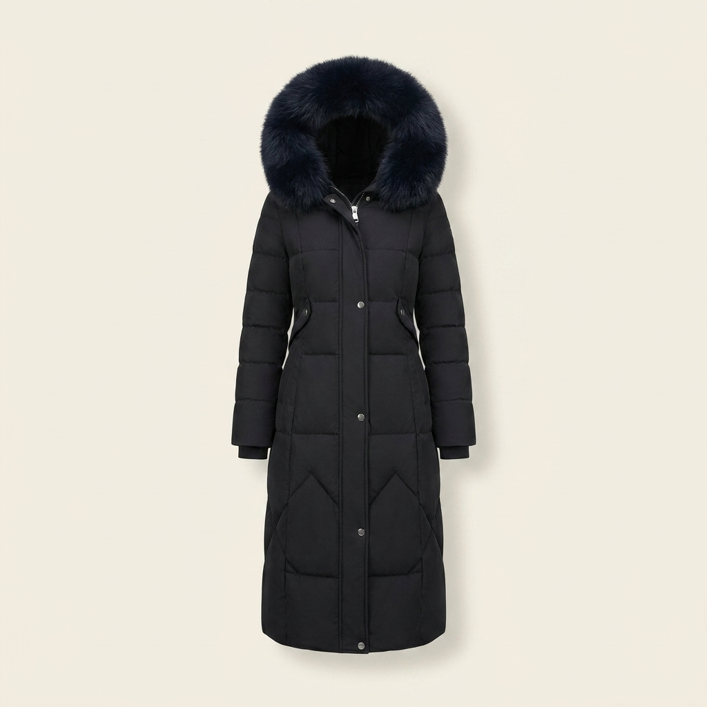 Kinumoti Tahlia Winter Coat — Black