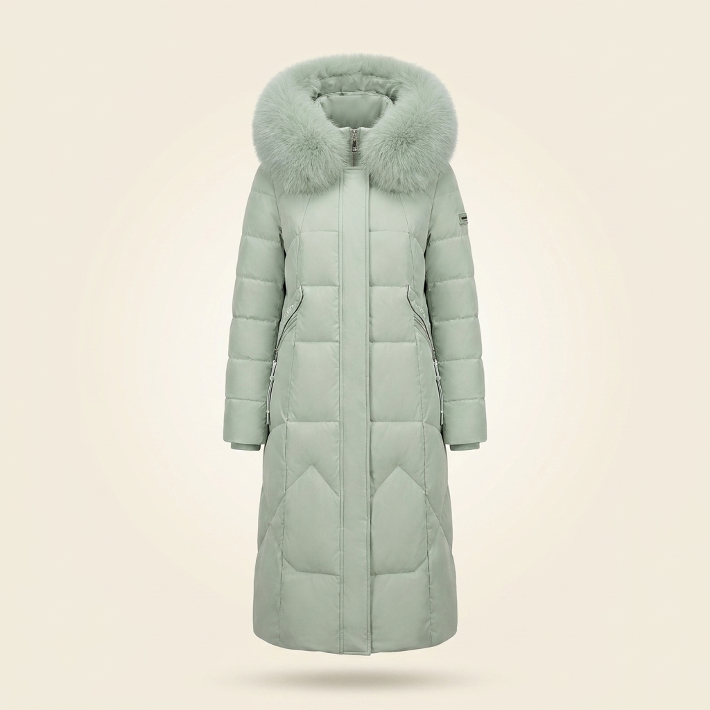 Kinumoti Tahlia Winter Coat — Green