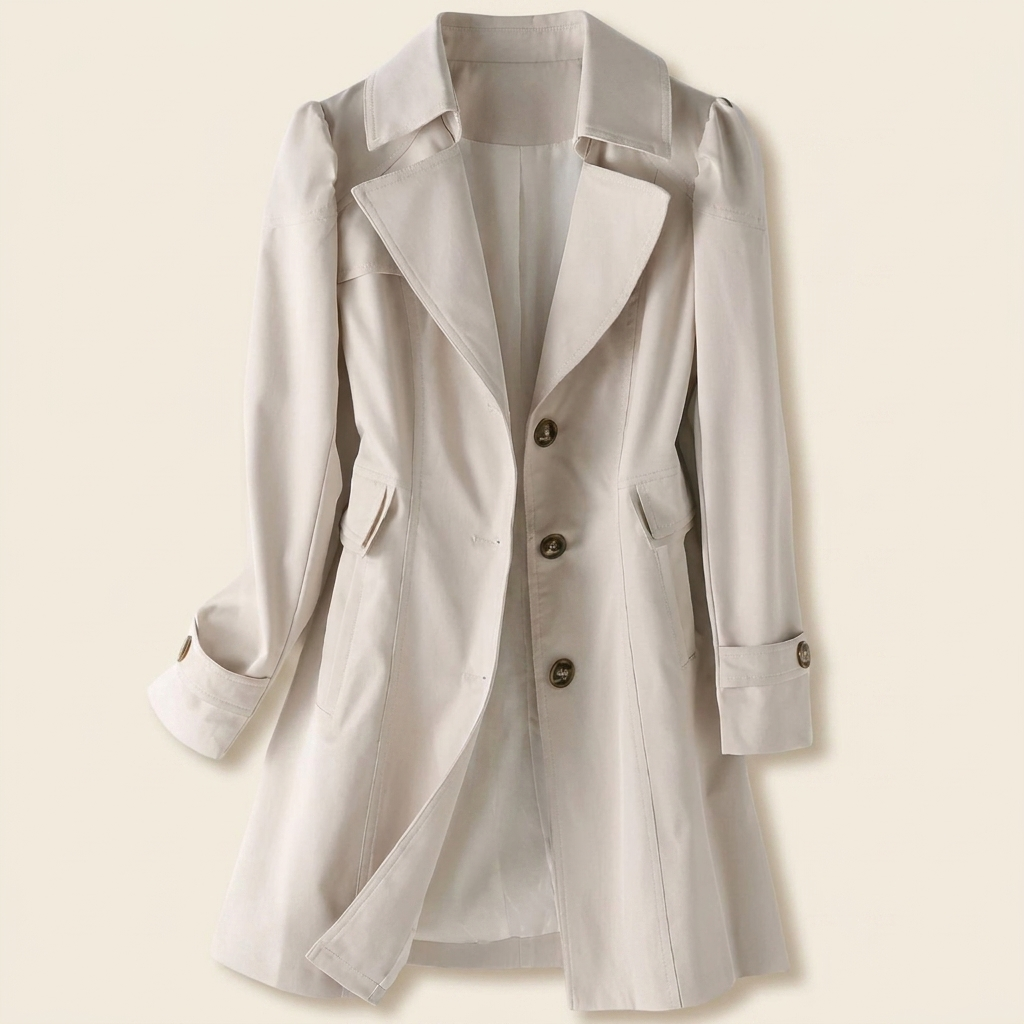 Kinumoti Classic Trench — Beige