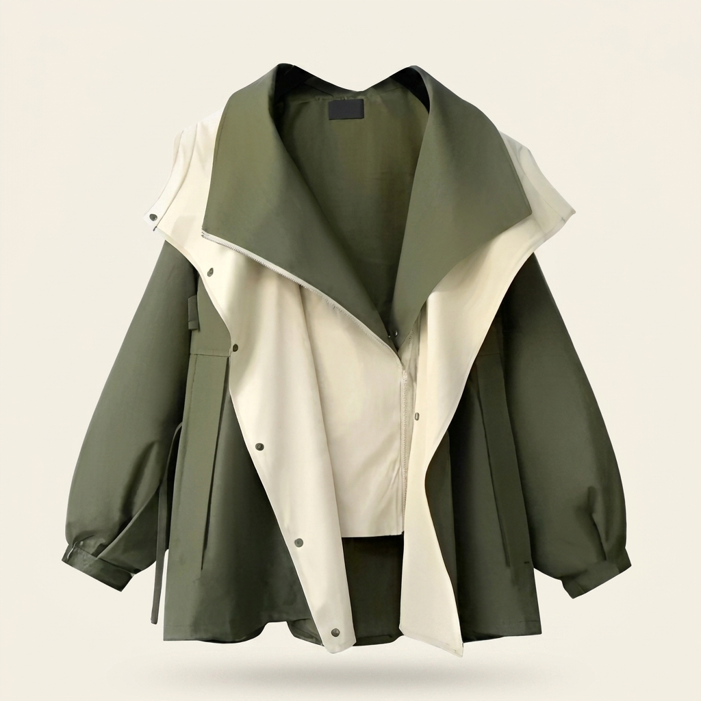 Kinumoti Norvella Rain Jacket — Green