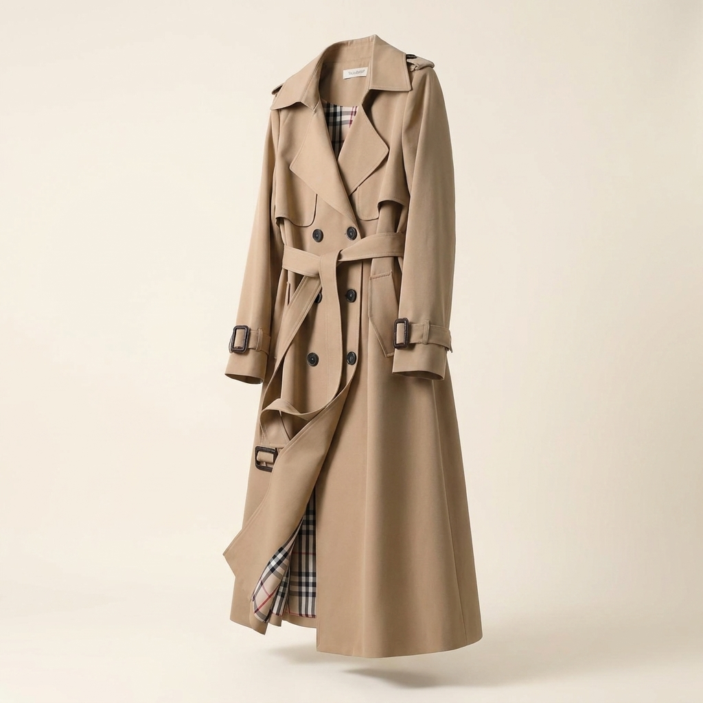 Kinumoti Chic Trench — Alt angle