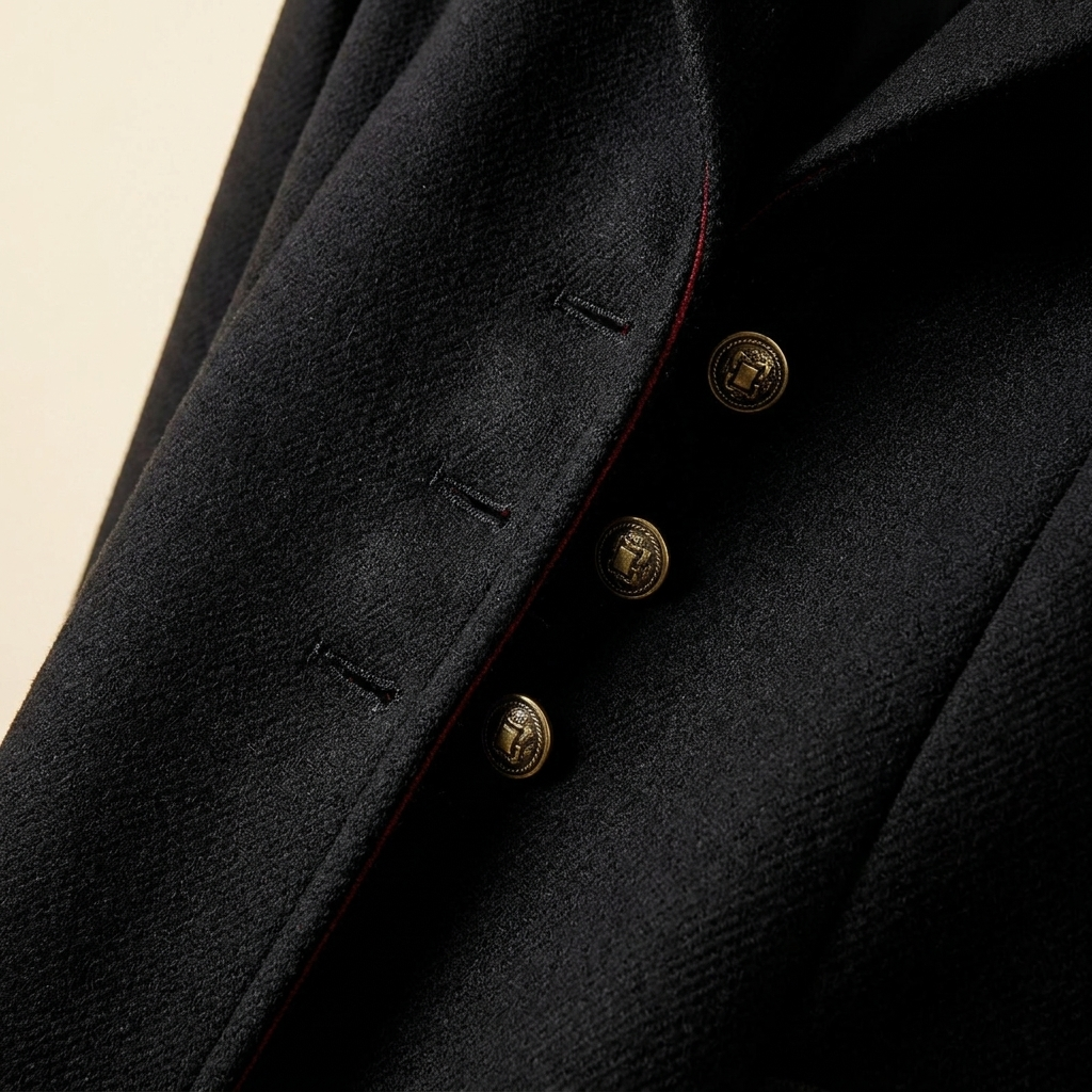 Kinumoti Prestige Wool Coat — Detail
