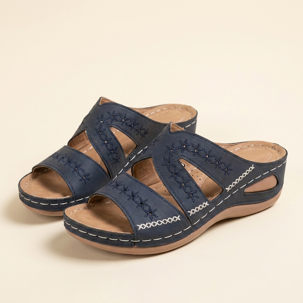 Kinumoti Grace Sandals — Blue