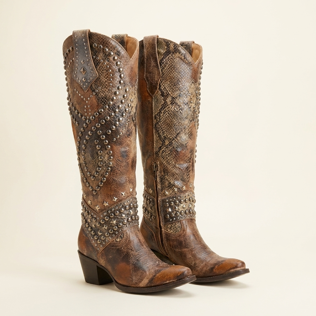 Kinumoti Briana Boots — Brown