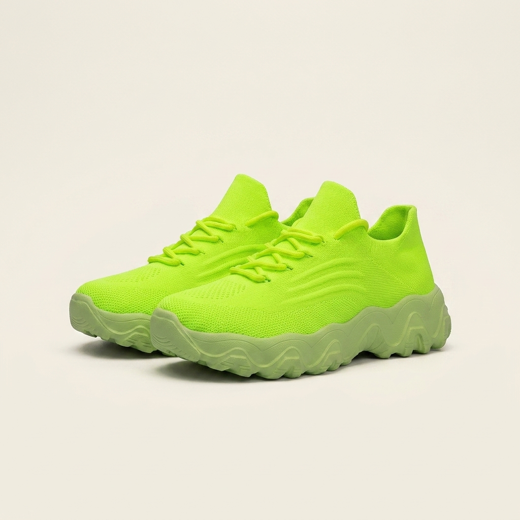 Kinumoti ComfortStride Walking Shoes — Green
