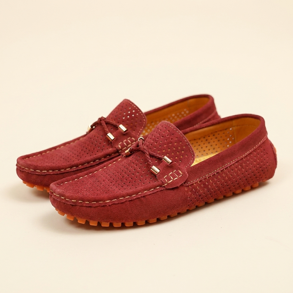 Kinumoti Carl Slip-Ons — Red