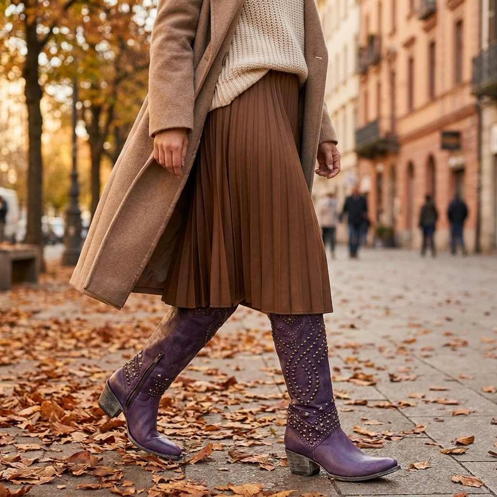 Kinumoti Briana Boots — In use