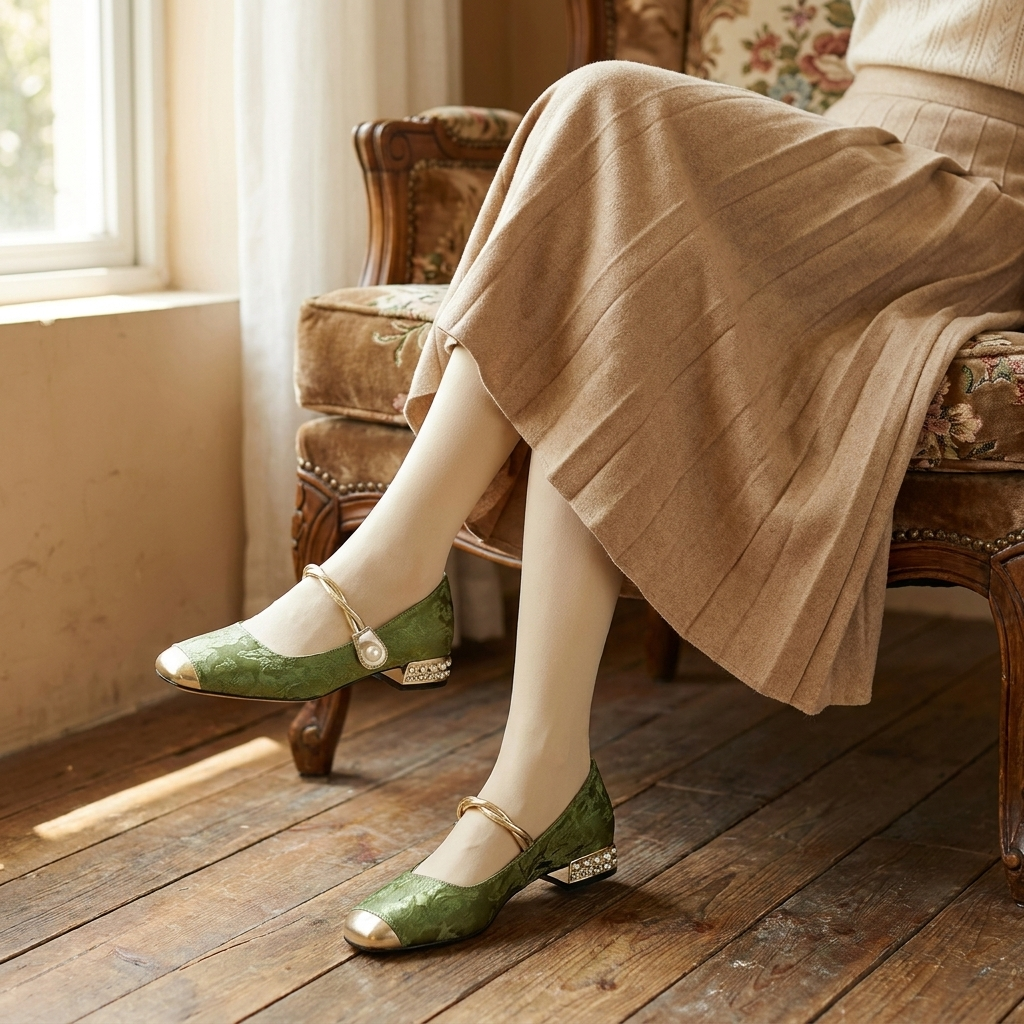 Kinumoti Elegant Mary Janes — Lifestyle